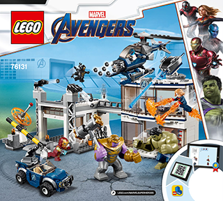 Kampen om Avengers-basen 76131 - LEGO® sæt børn