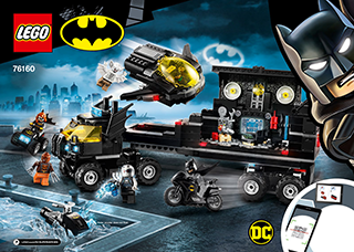 76160 Lego Super Heroes Batman - Base Móvel do Batman - MP Brinquedos