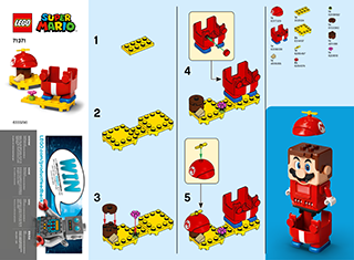 LEGO New 71371 Super Mario Propeller Mario Power-Up Pack New Factory ...