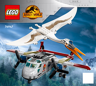 Quetzalcoatlus: Flugzeug-Überfall 76947 - LEGO® – LEGO.com World™ für Kinder Jurassic Sets 