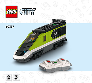 Trem de Passageiros Expresso Lego City - Fátima Criança