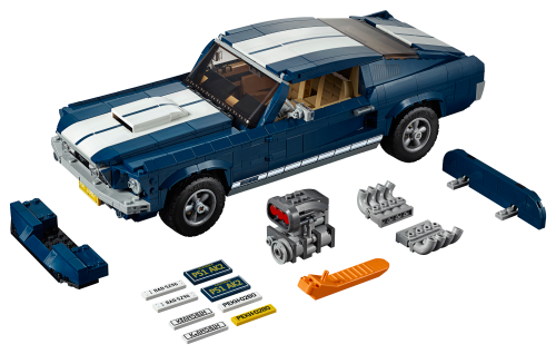 Ford Mustang 10265 - LEGO® CREATOR Expert - Building Instructions -  Customer Service -  US