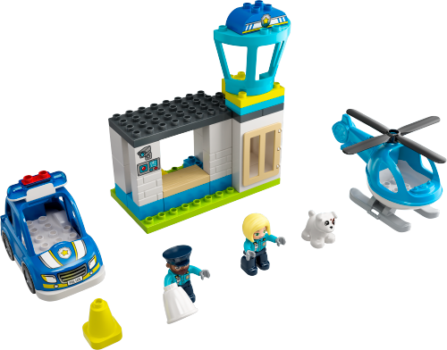 Police Station & Helicopter 10959 LEGO® DUPLO® - Building Instructions - Customer - LEGO.com US