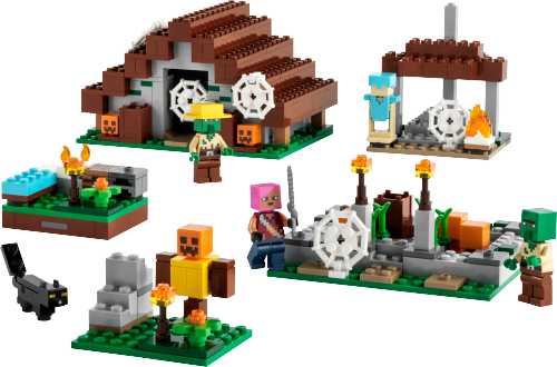 The Abandoned Village 21190 - LEGO® MINECRAFT - Building Instructions -  Customer Service -  US