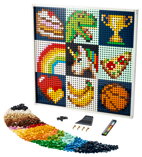 Instructions to Build LEGO Art Supplies - BrickNerd - All things LEGO and  the LEGO fan community