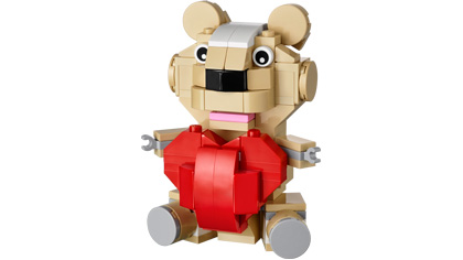 LEGO JBS-Minifigur-54 Déguisement éléphant Saint Valentin