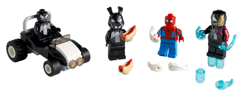 蜘蛛侠大战毒液和钢铁毒液40454 - LEGO® Spider-Man™ - 拼砌说明书 