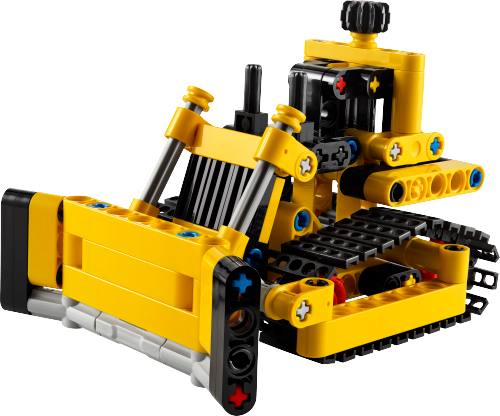 Heavy Duty Bulldozer 42163 LEGO Technic Building Instructions