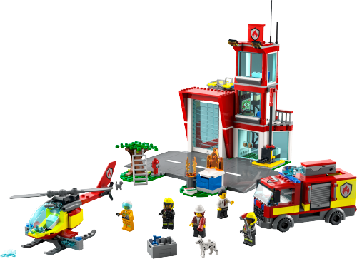 Fire Station 60320 - LEGO® City - Building - Customer - LEGO.com GB