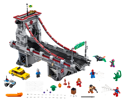 蜘蛛侠：蛛网战士大桥之战76057 - LEGO® Marvel™ - 拼砌说明书- 客户 