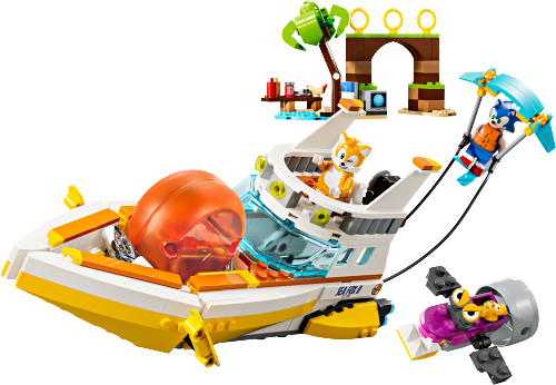 Tails' Adventure Boat 76997 - Building Instructions - Customer 