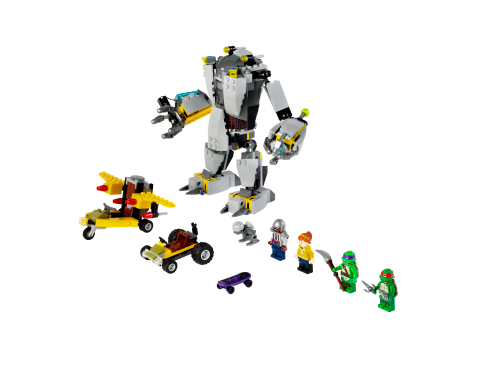 Baxter Robot Rampage 79105 - LEGO® Ninja Turtles™ - Building 
